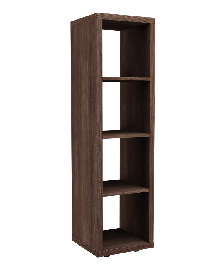 

Стеллаж ЭКТА MebelLoft 390х400х1520 мм темное дерево 0901