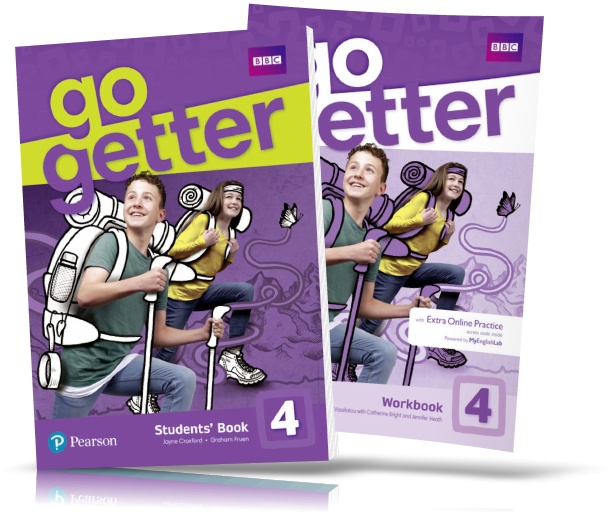 

Go Getter 4, Student's Book + Workbook / Учебник + Тетрадь английского языка