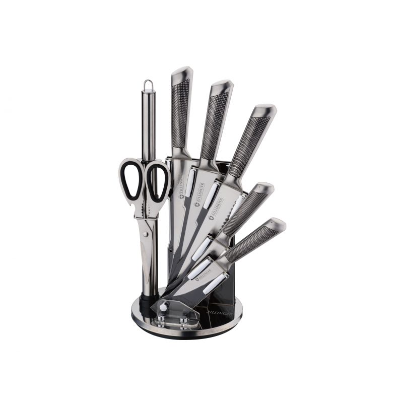 

Набор ножей с подставкой 8 предметов Zillinger ZL-845