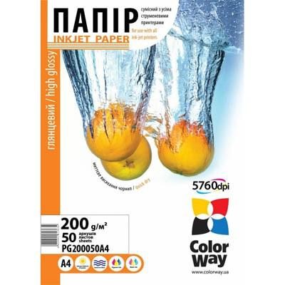 

Бумага ColorWay A4 (PG200050A4)