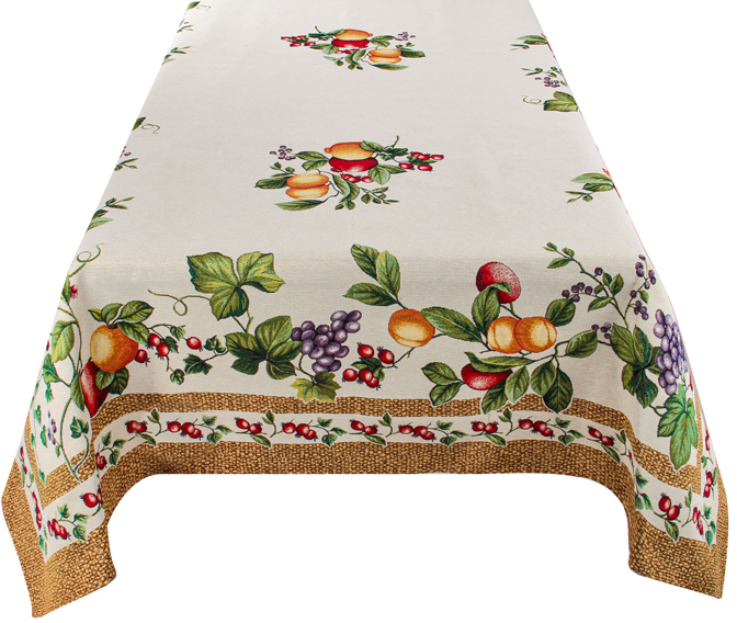 

Скатерть гобеленовая Lefard Home Textile Гранаты 100x100 см (732-128)