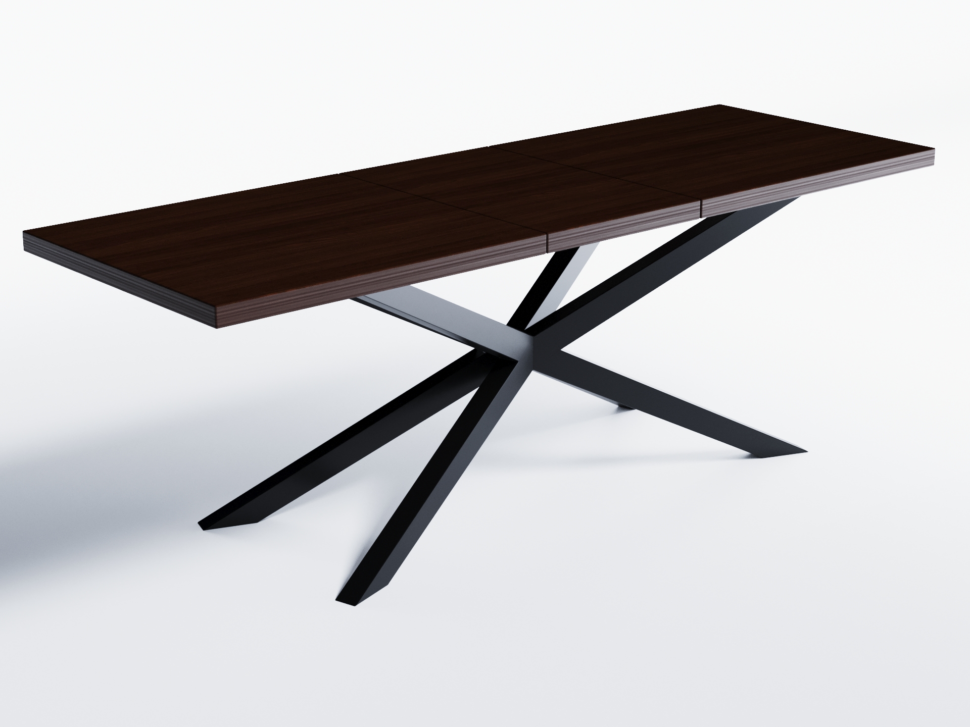 

Обеденный стол раскладной Skandi Wood SW037_R Айова 135 (+50) х 90 х 76 см Натуральный шпон Дуб Венге
