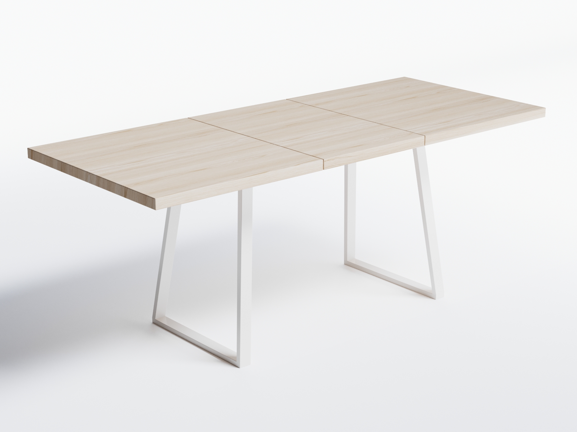 

Обеденный стол раскладной Skandi Wood SW055_R Массачусетс 135 (+50) х 90 х 76 см Натуральный шпон Дуб Натуральный