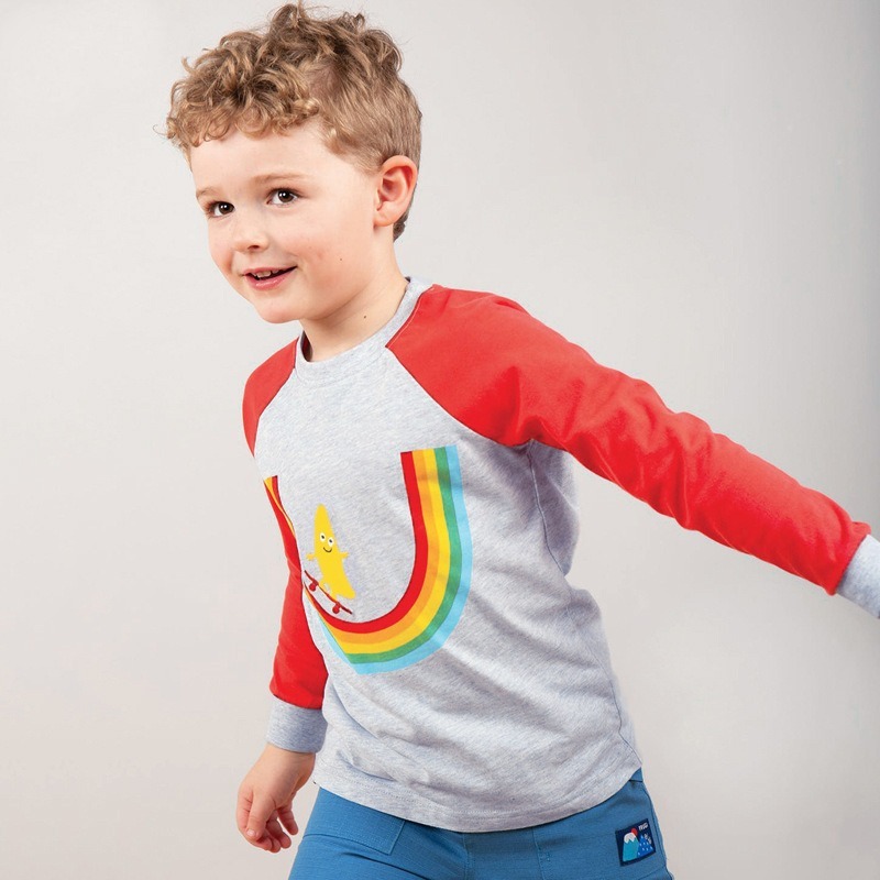 

Лонгслив для мальчика Banana skater Little Maven (128 / 7 лет ) Серый (57545)