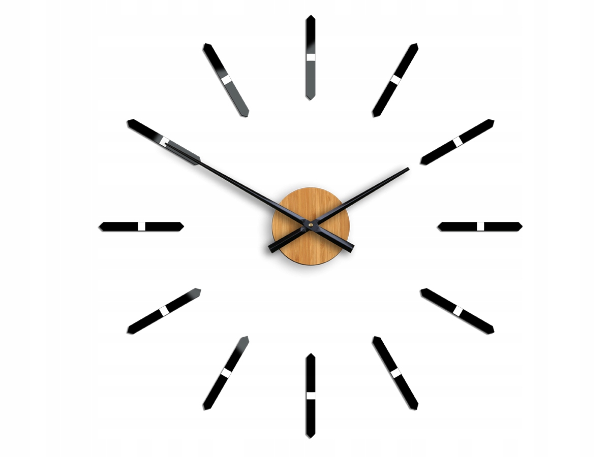 

Часы настенные SONNE 60 см DIY черные Modern Clock