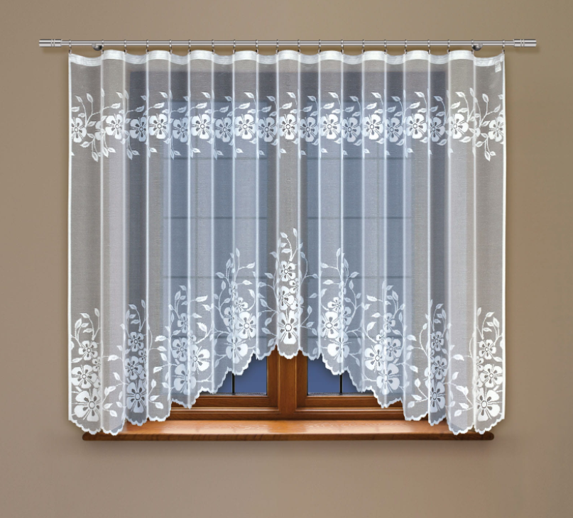 

Жаккардовая ажурная тюль Mondomi 170 х 300 см