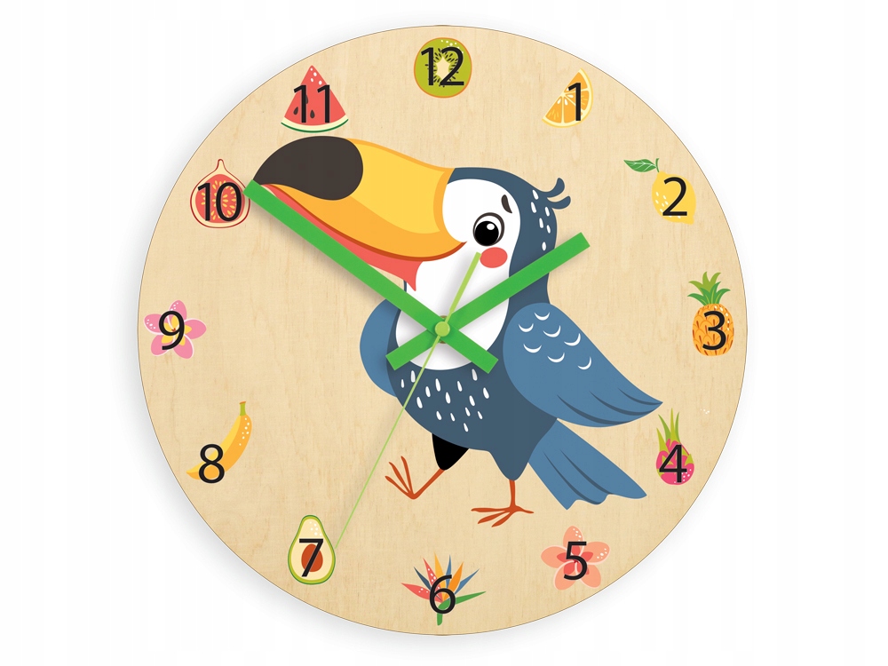 

Часы настенные TUKAN 30 см дерево Modern Clock
