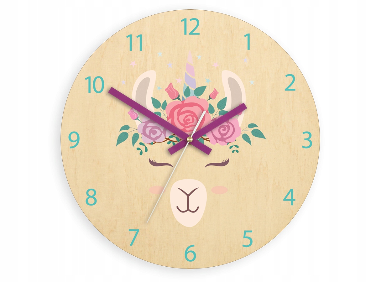 

Часы настенные Lama 30 см дерево Modern Clock (Lama)