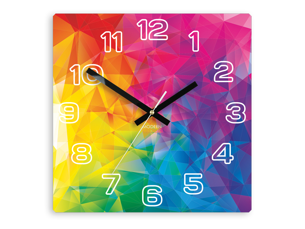 

Часы настенные EMOTIONS цветные 30 см Modern Clock