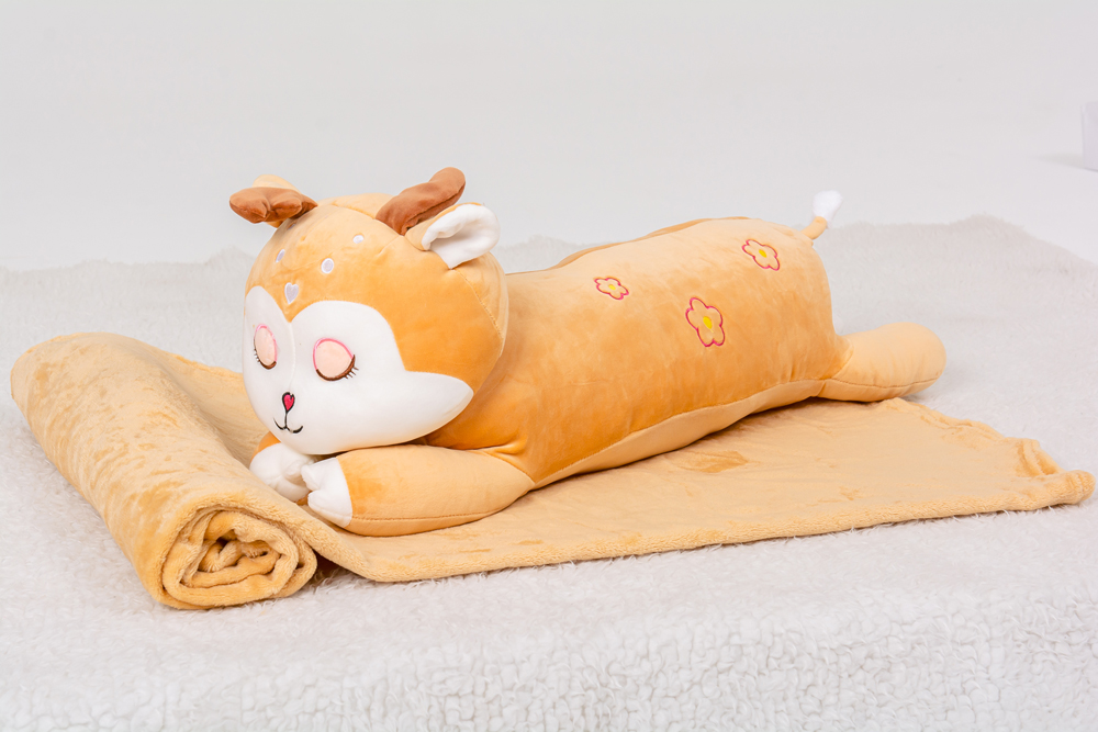 

Плед детский MirSon №1057 Roe deer Beige 120х160