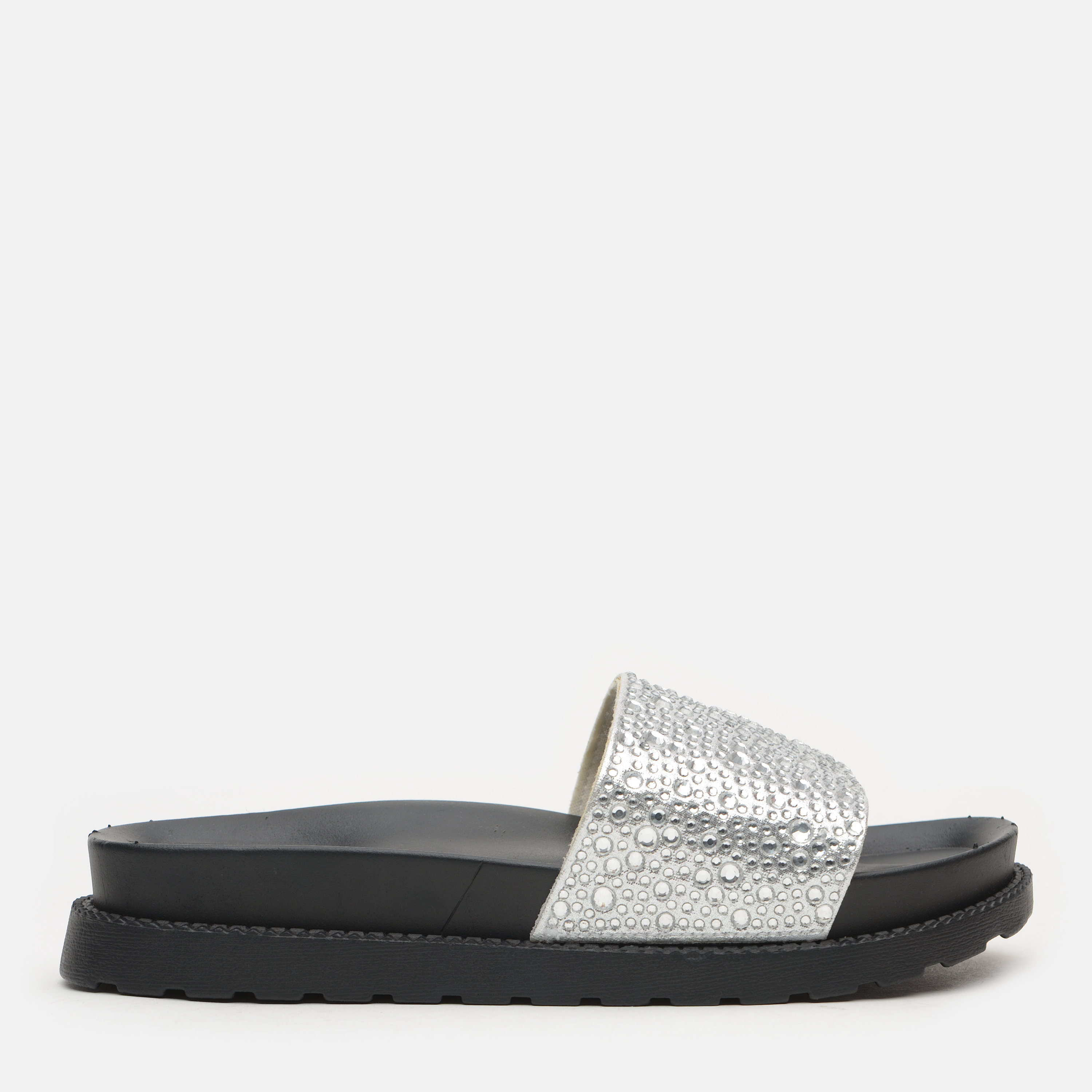 

Шлепанцы XTI Metallic Textile Ladies Sandals 48821-8 38 Серебристые