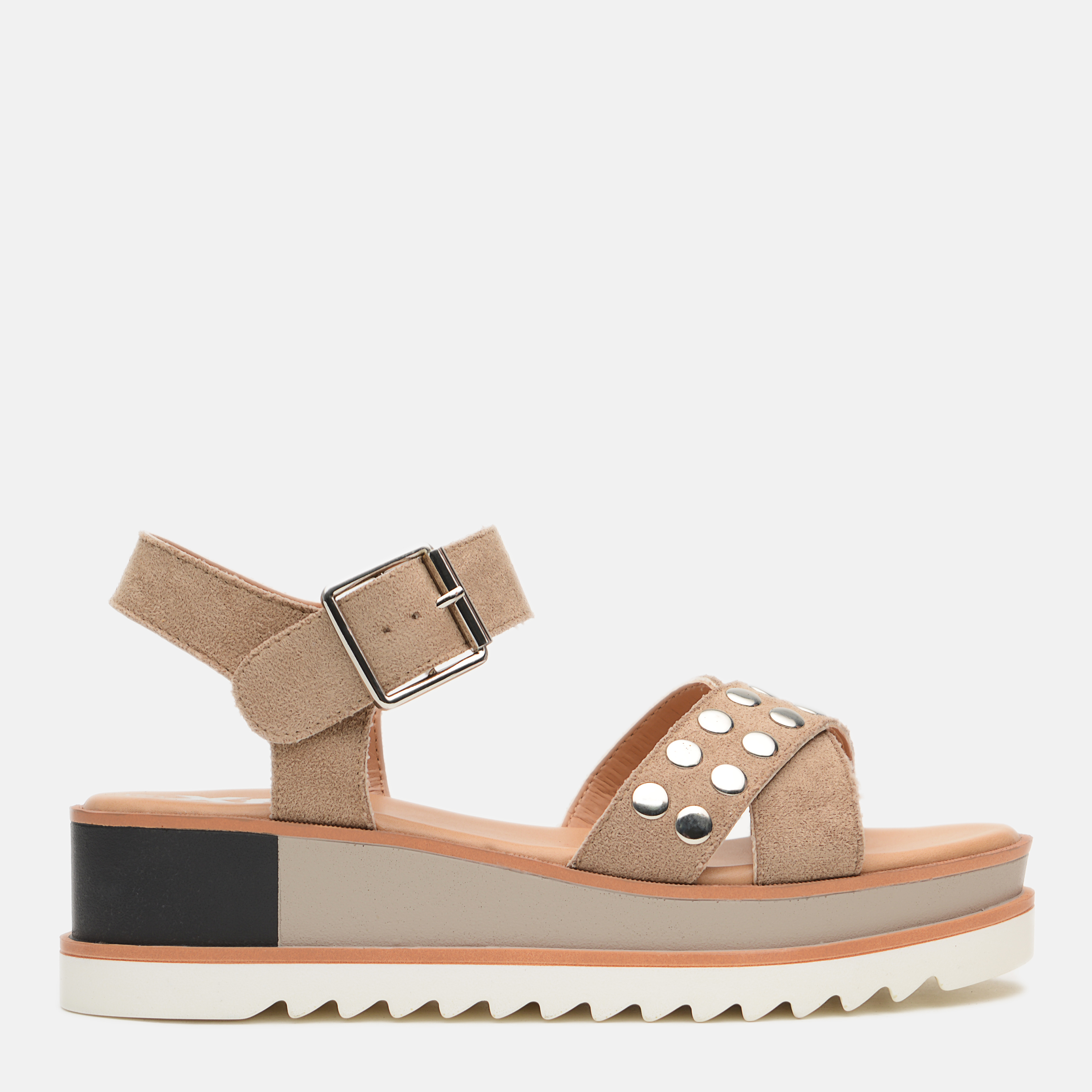 

Босоножки XTI Microfiber Ladies Sandals 48810-1129 38 Темно-бежевые
