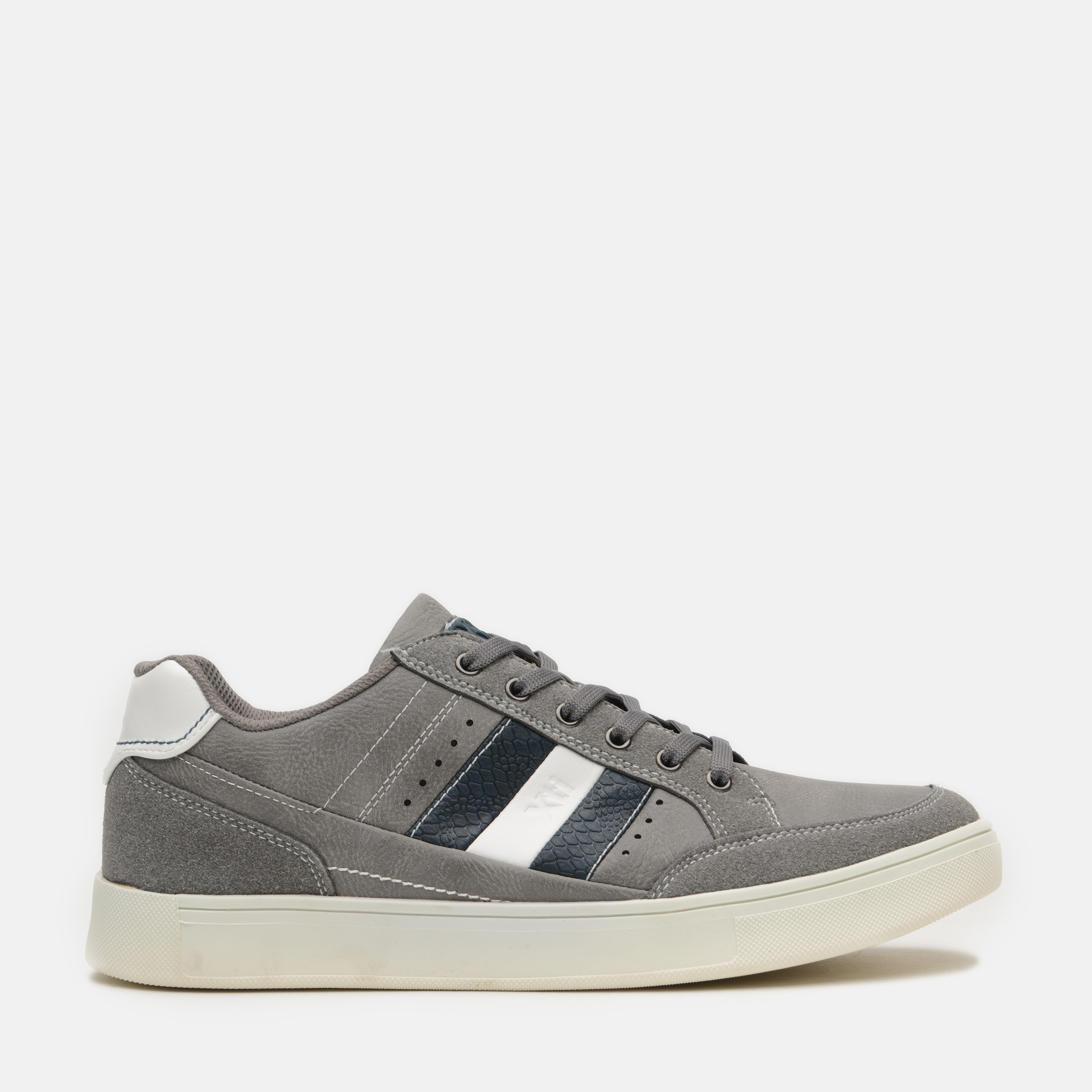 

Кеды XTI Pu Men Shoes 48739-18 45 28 см Серые