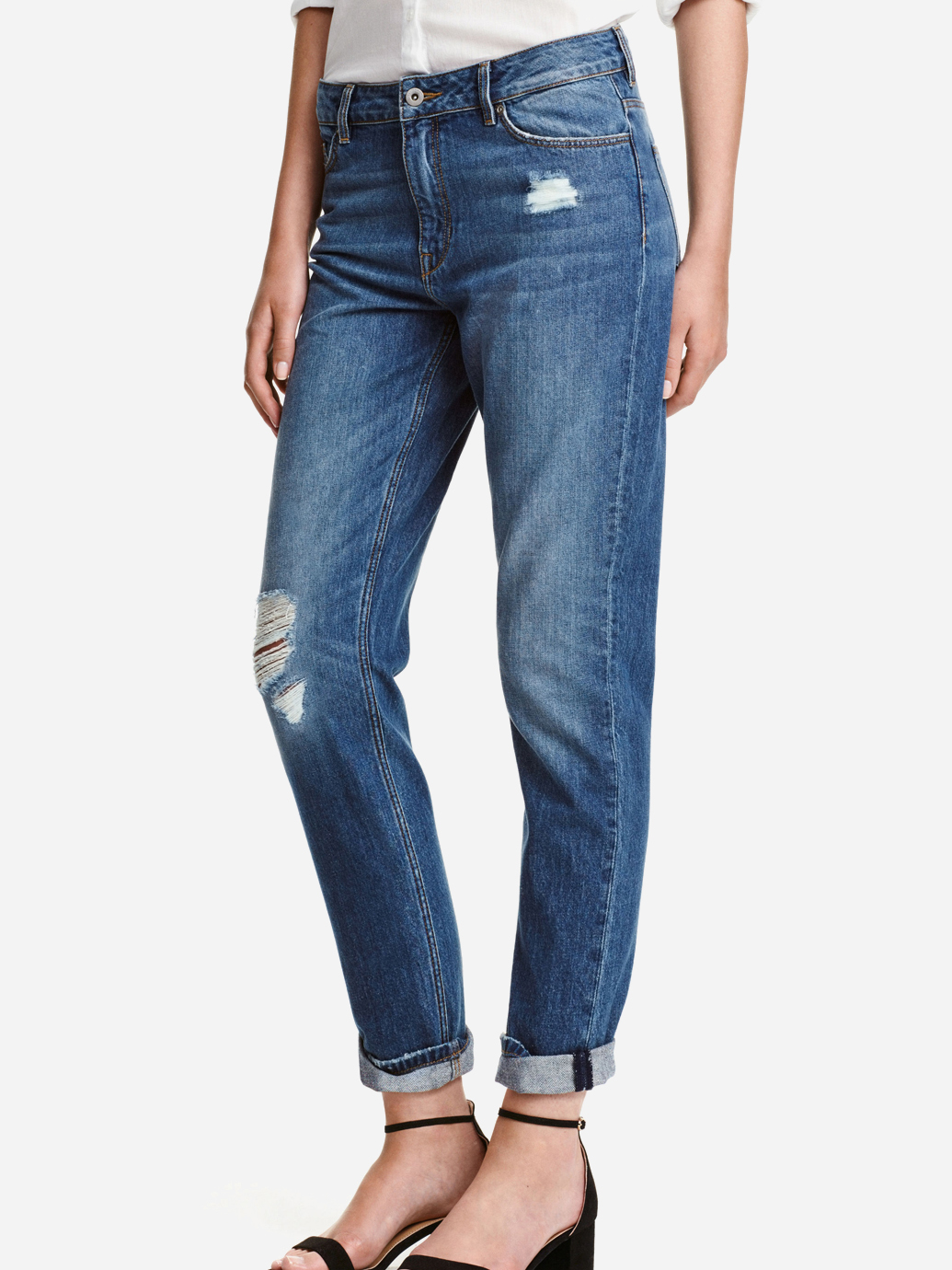 

Джинсы H&M 0357218_2  Синие, Джинсы H&M 0357218_2 36 Синие