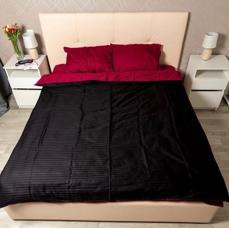 

Комплект постельного белья IMAH 100% Хлопок (простынь на резинке) King Size 210k7070rezsh