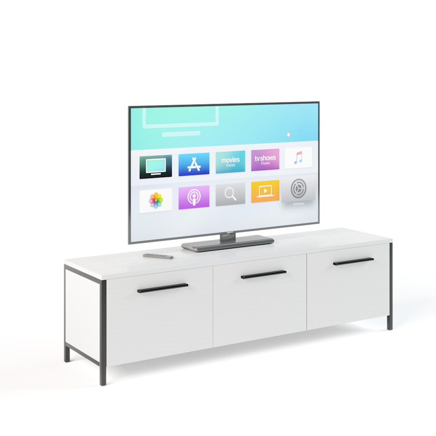 

Подставка для телевизора Фенстер UNTV 04B 42,5×155×36,5 Белая