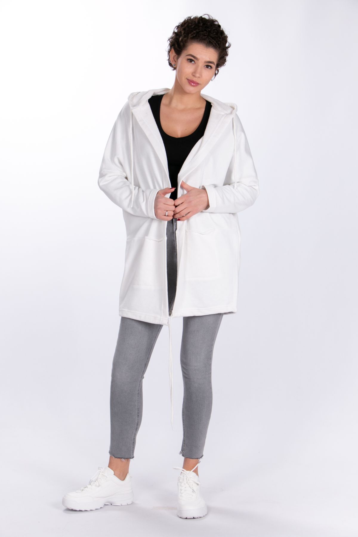 

Кардиган PARK Moda AN10321 One Size Білий