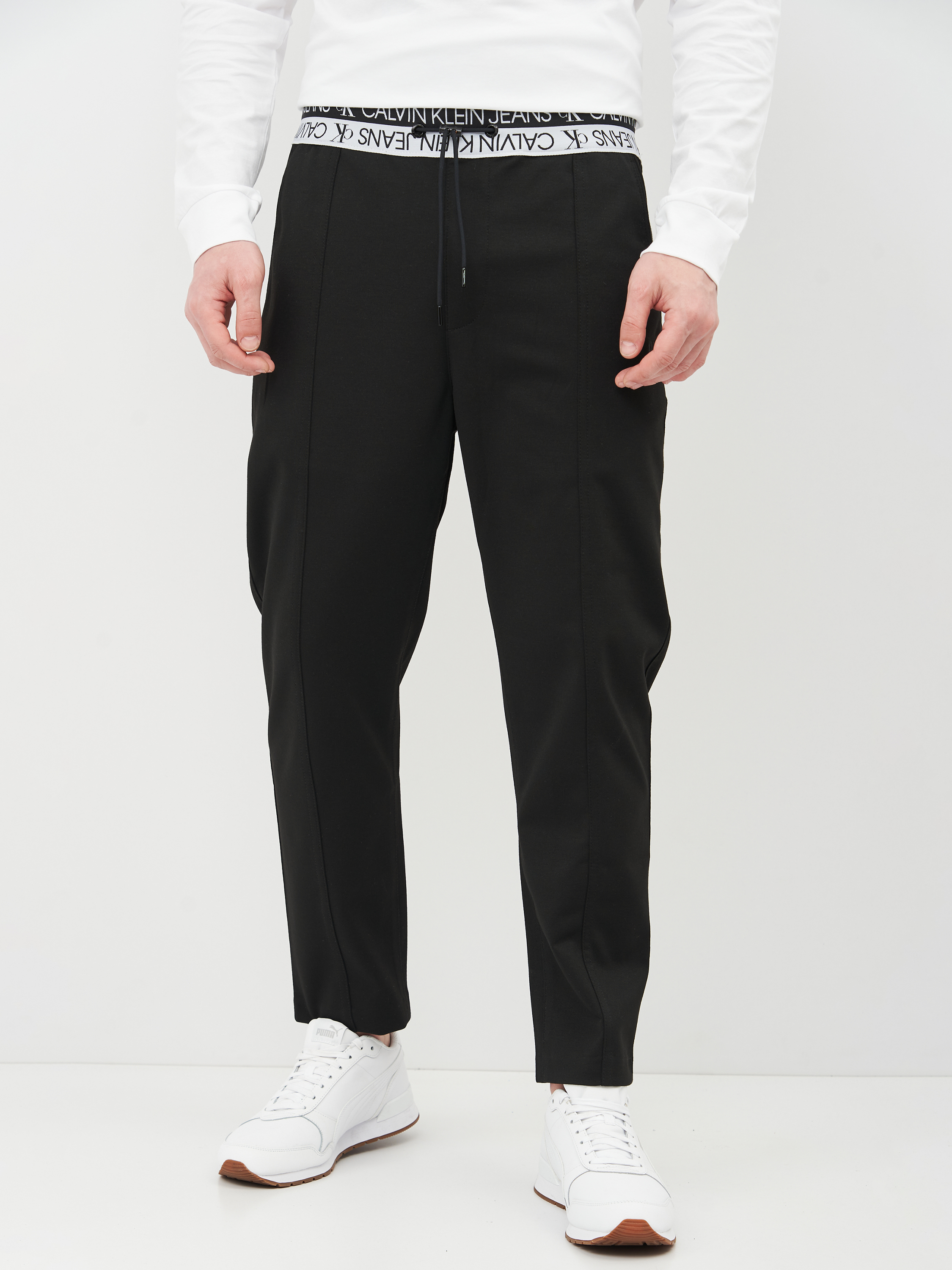 

Брюки Calvin Klein Jeans Logo Waistband Seasonal Galfos J30J317199-BEH XL Pvh Black