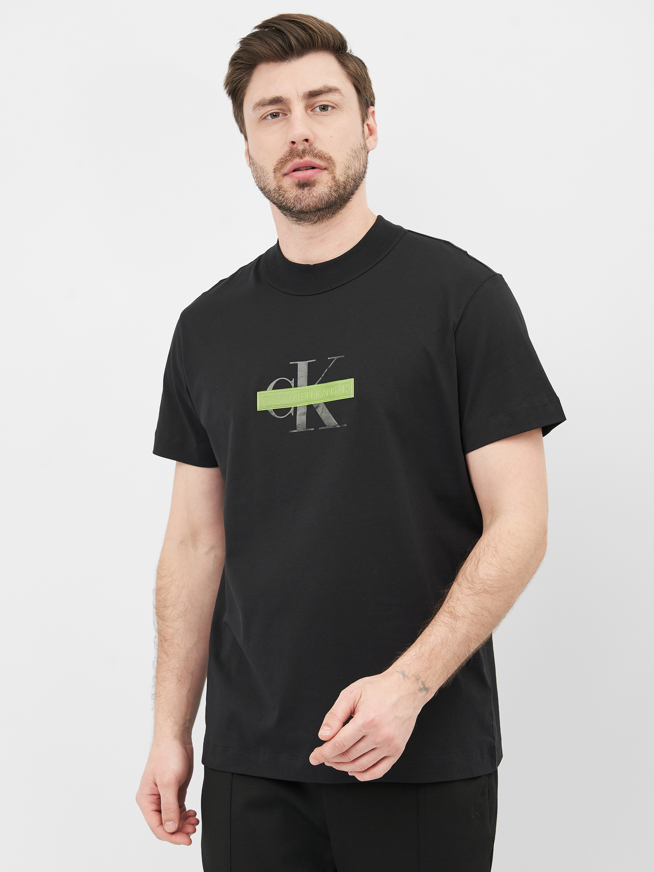 

Футболка Calvin Klein Jeans Censored Ss Tee J30J318486-BEH S Pvh Black
