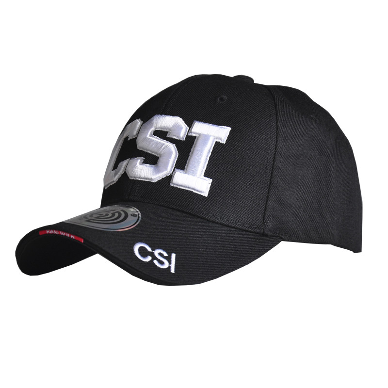 

Бейсболка Han-Wild CSI Black с вышитой надписью для занятий спортом