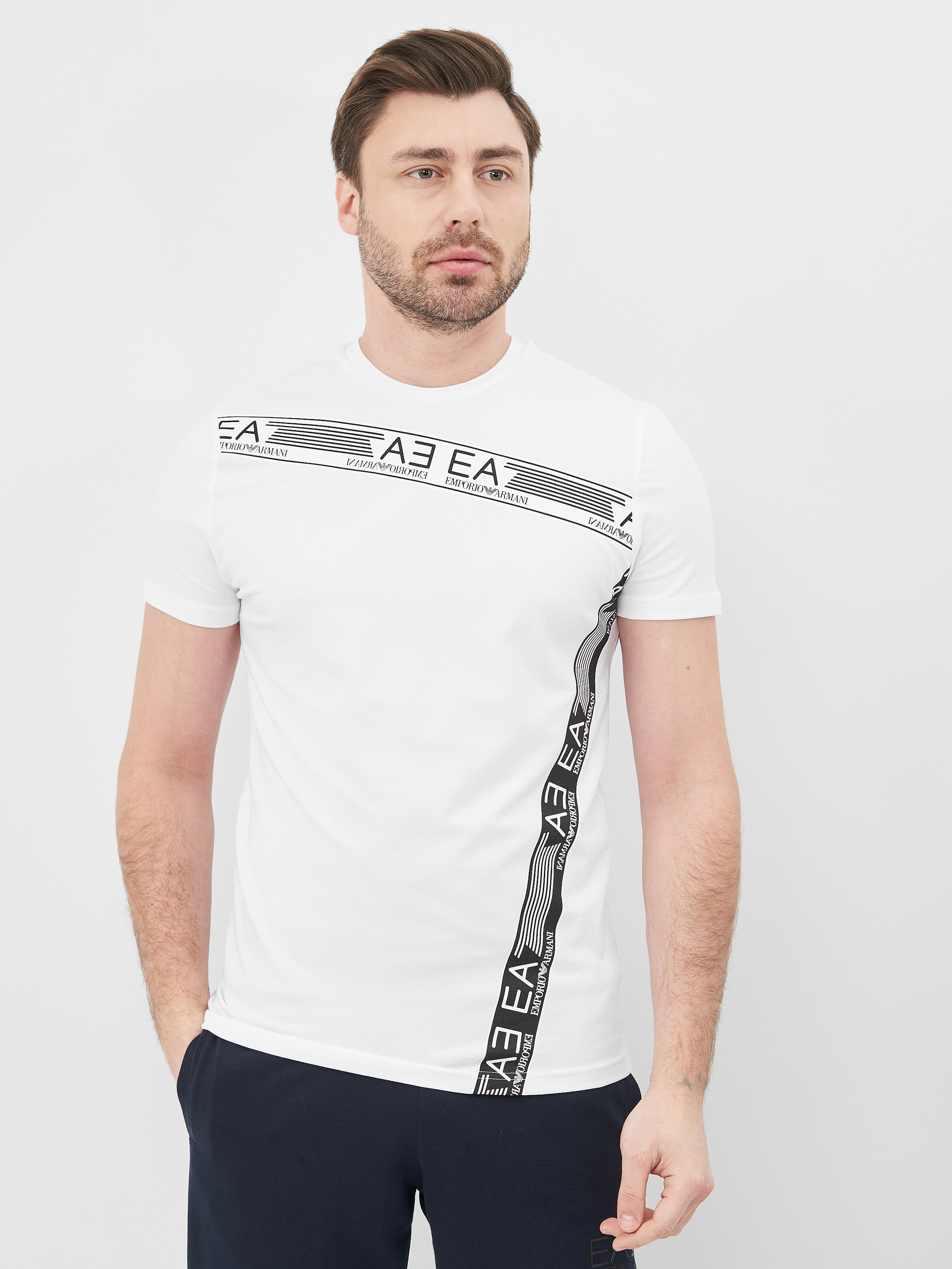 

Футболка EA7 10557.2  (50) Белая, Футболка EA7 10557.2 XL (50) Белая