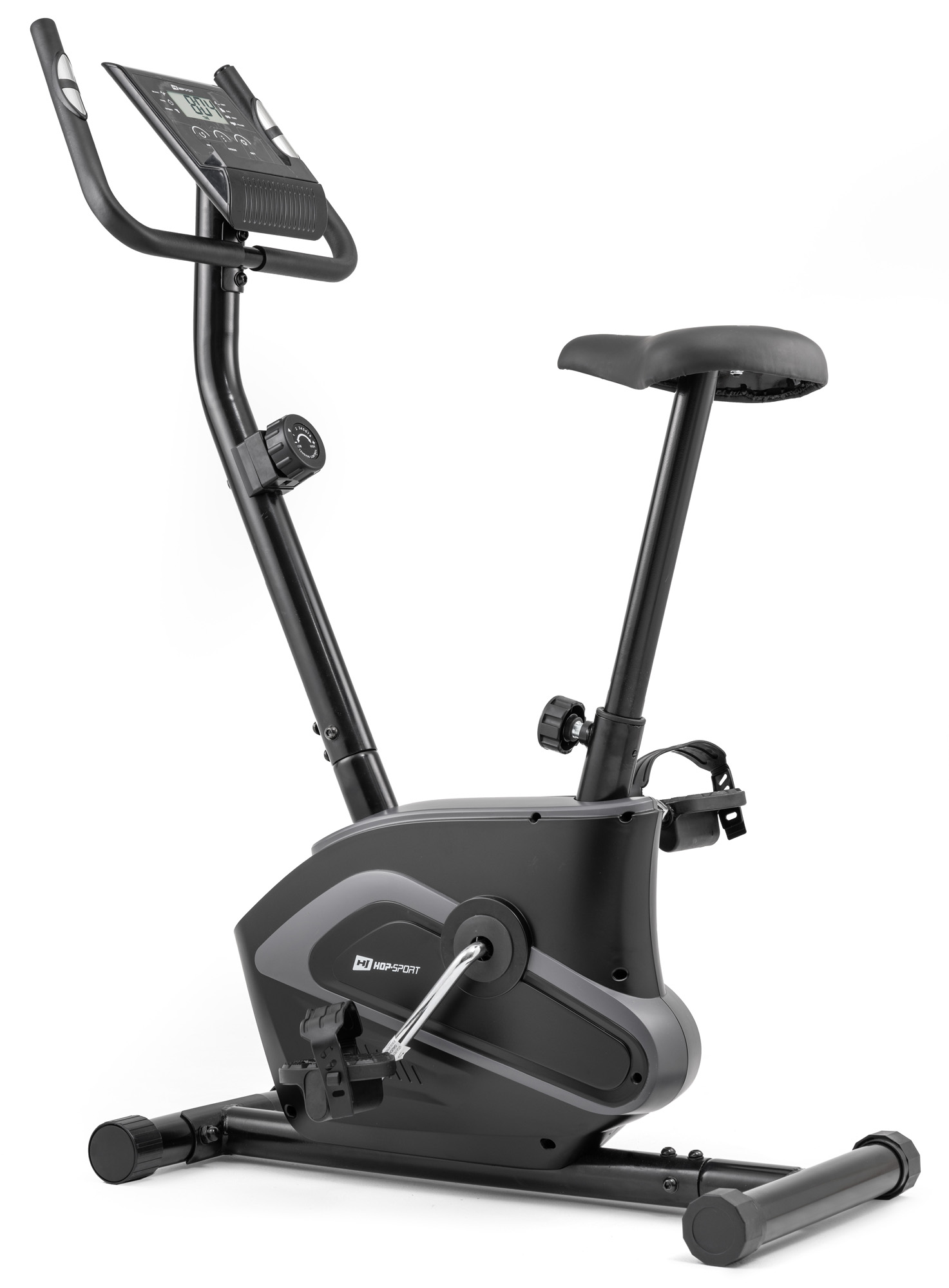 

Велотренажер Hop-Sport HS-003H Eclips чорно-сірий РОЗПРОДАЖ