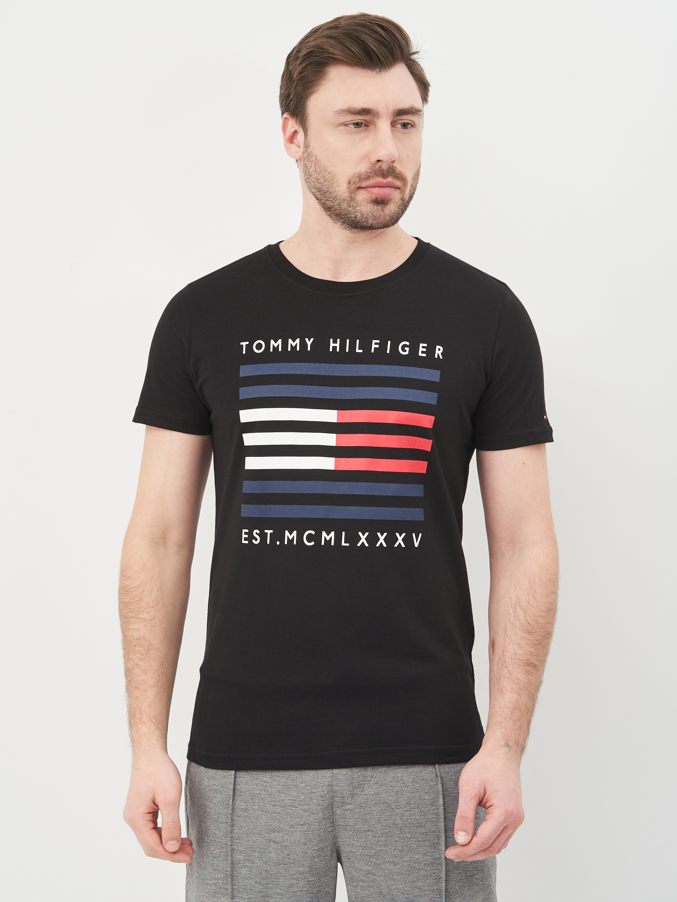 

Футболка Tommy Hilfiger 10574.1  (50) Черная, Футболка Tommy Hilfiger 10574.1 XL (50) Черная