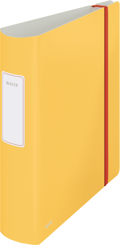 

Папка-регистратор Leitz Active Cosy 180° А4+ 82 мм Желтая (1038-00-19)