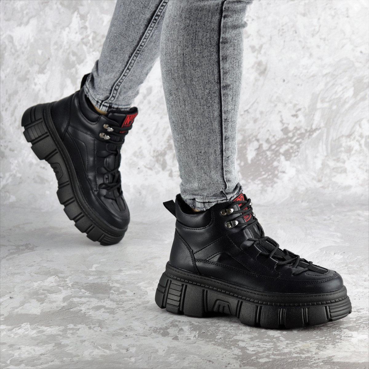 

Ботинки женские зимние черные Shoes 2356 37 р