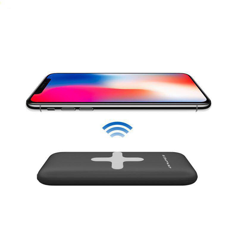 

Повербанк Awei P98K Pro 8000 мАч с беспроводной зарядкой черный