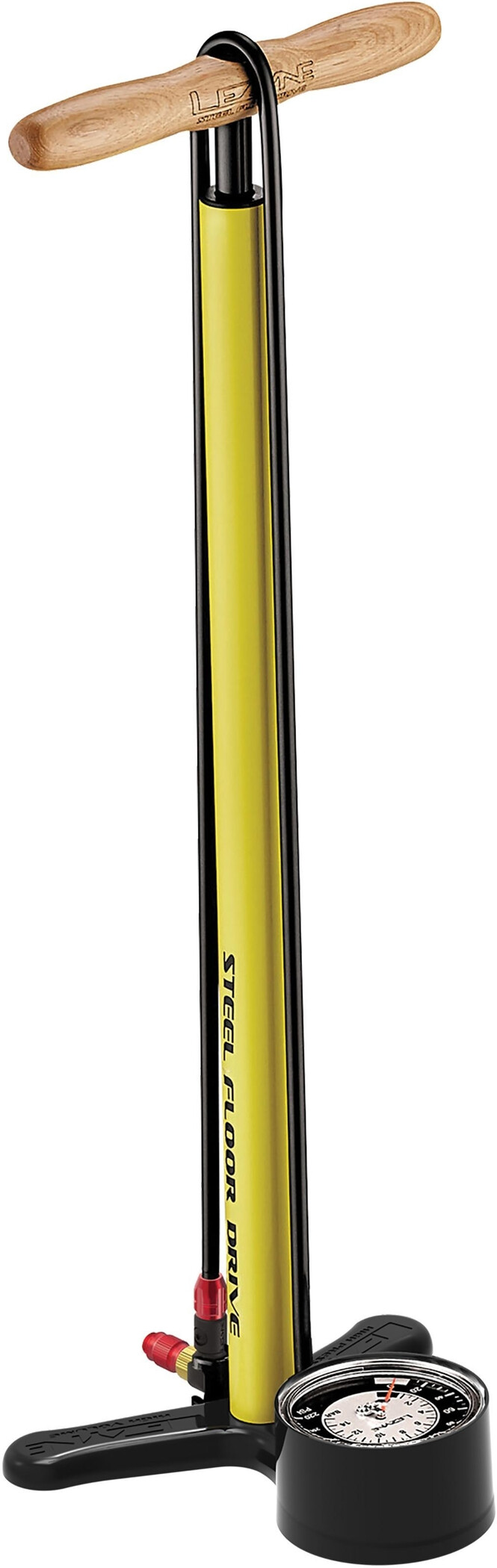 

Велосипедный насос Lezyne Steel Floor Drive Floor Pump yellow glossy