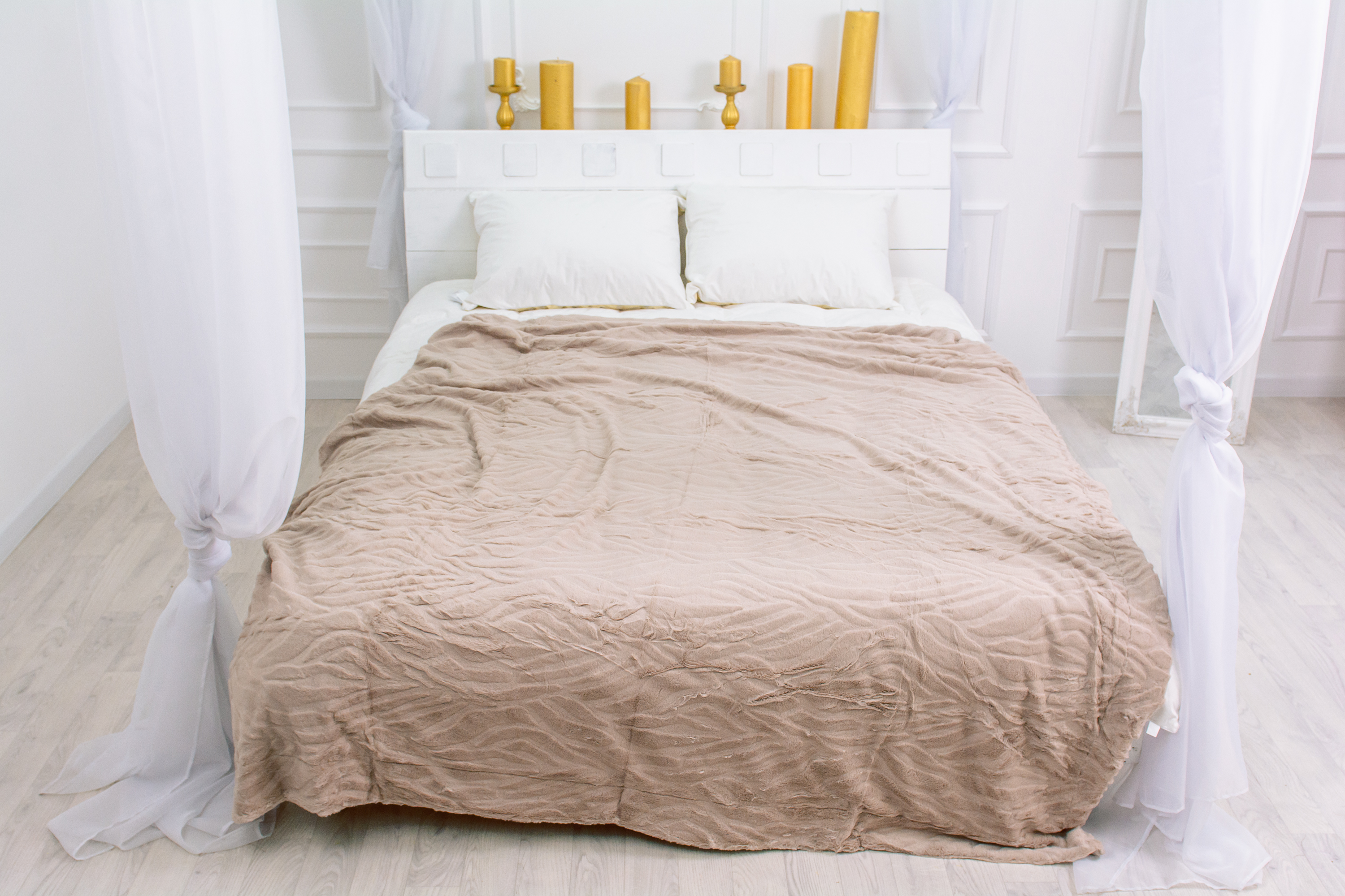 

Плед MirSon №1016 Aurora Creamy 200x220