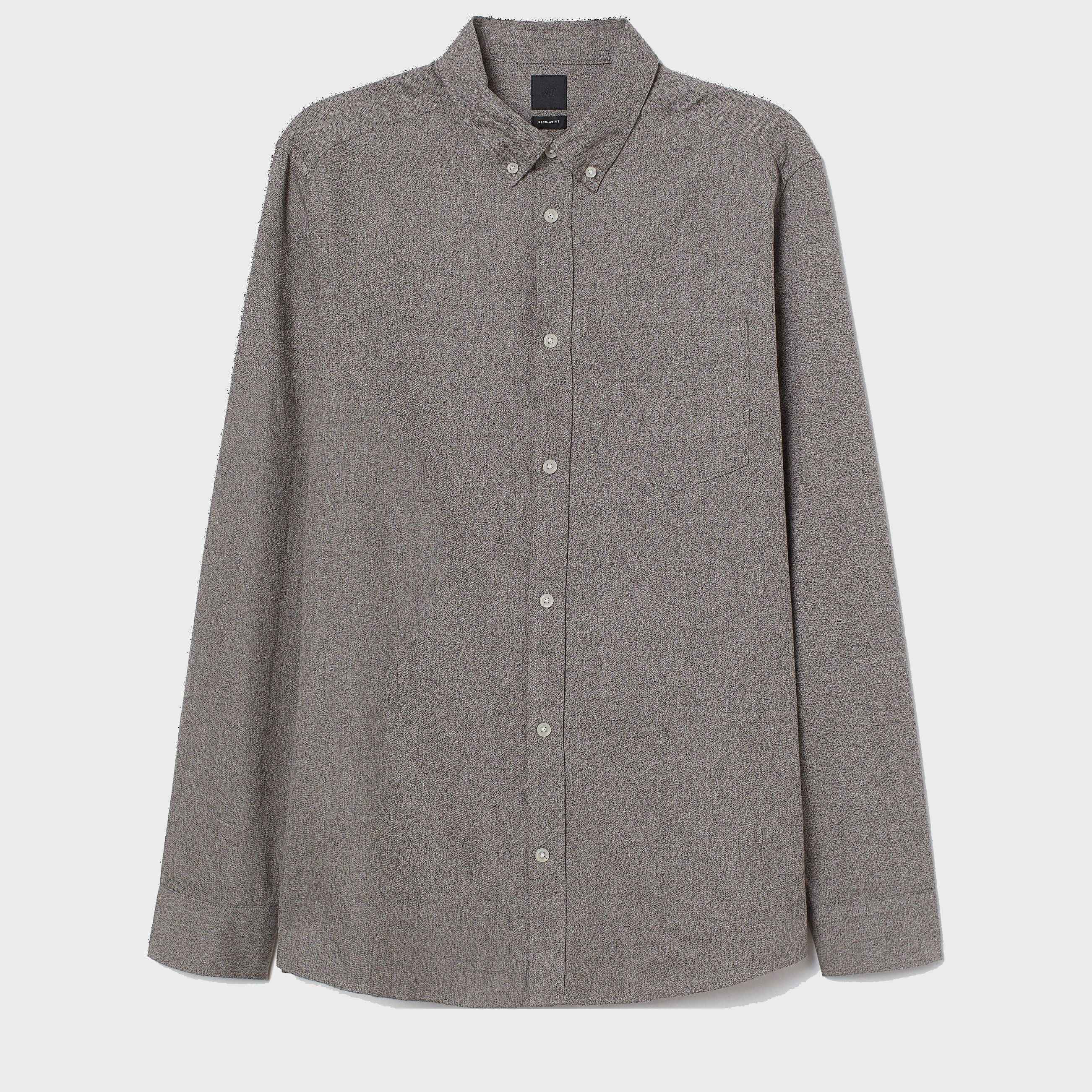 

Рубашка H&M 0584298-1 L Серая