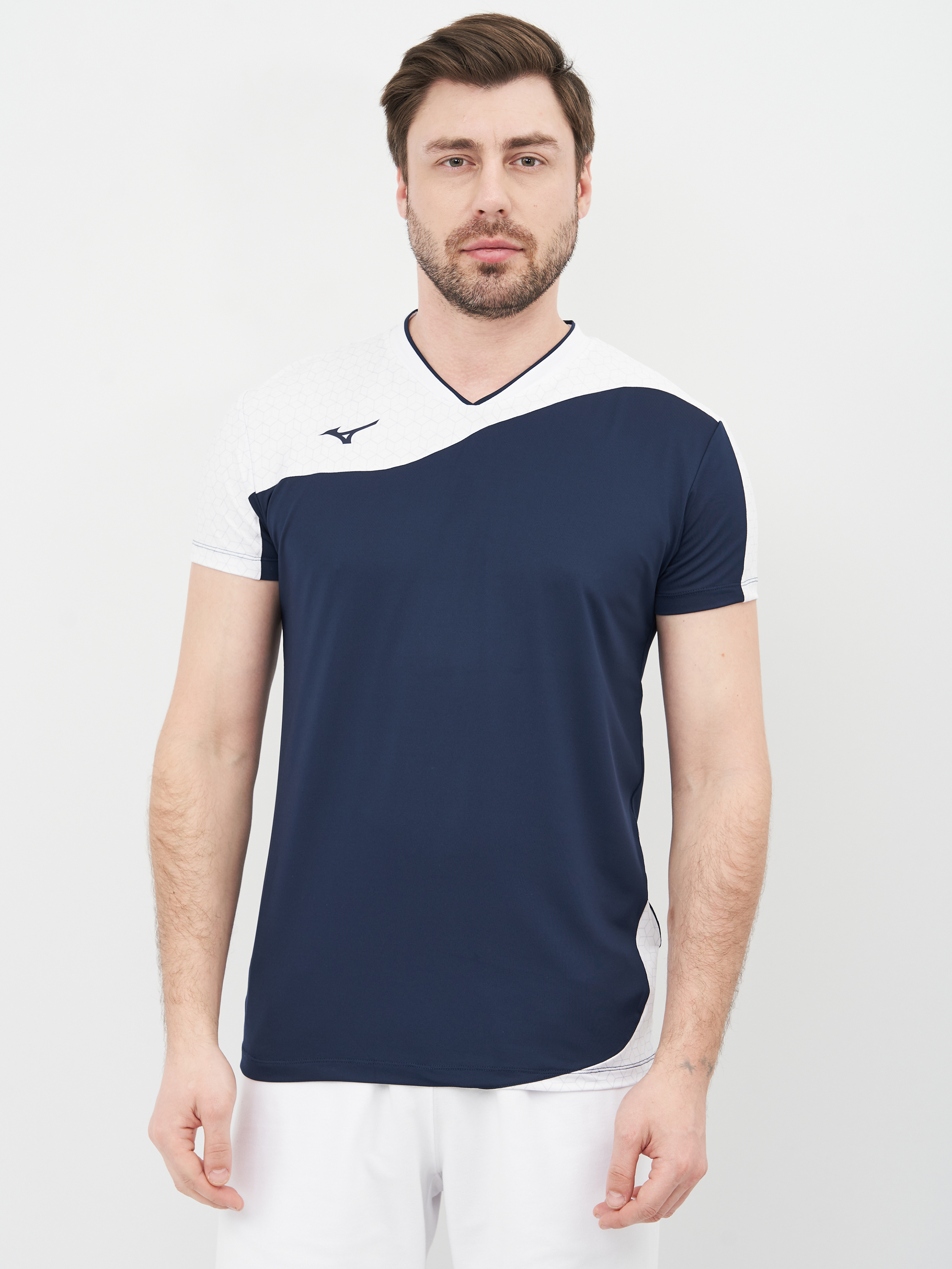 

Футболка Mizuno Premium Myou Tee V2EA700414  Синяя, Футболка Mizuno Premium Myou Tee V2EA700414 3XL Синяя