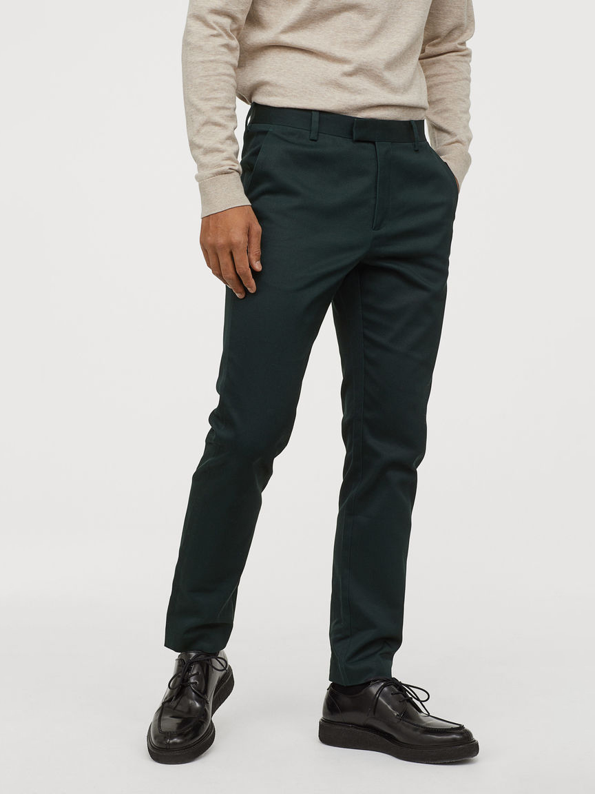 

Брюки H&M 0766041-0  Темно-зеленые, Брюки H&M 0766041-0 50 Темно-зеленые