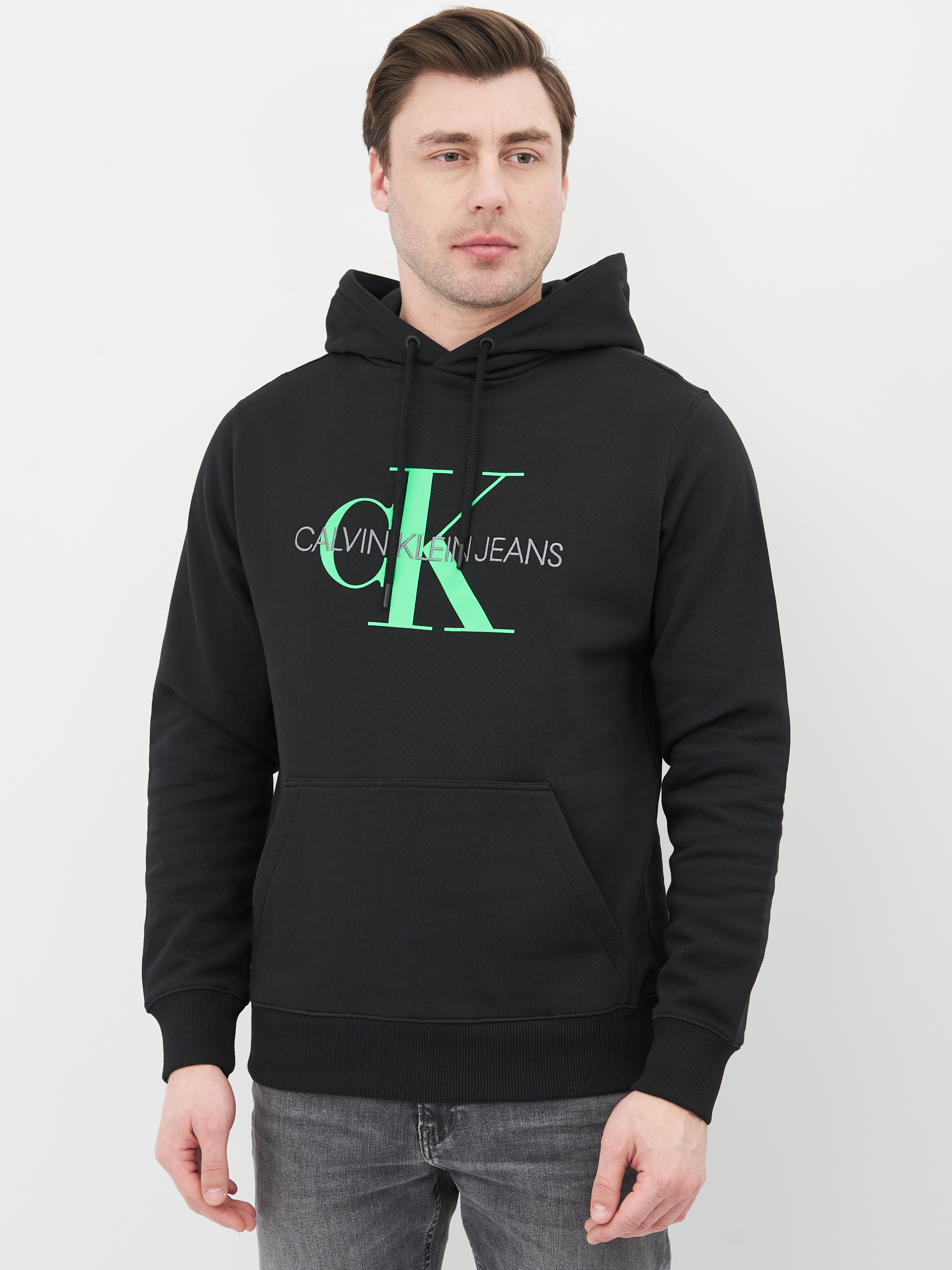 

Худи Calvin Klein Jeans Monogram Reg Hoodie J30J314557-BEH S Pvh Black