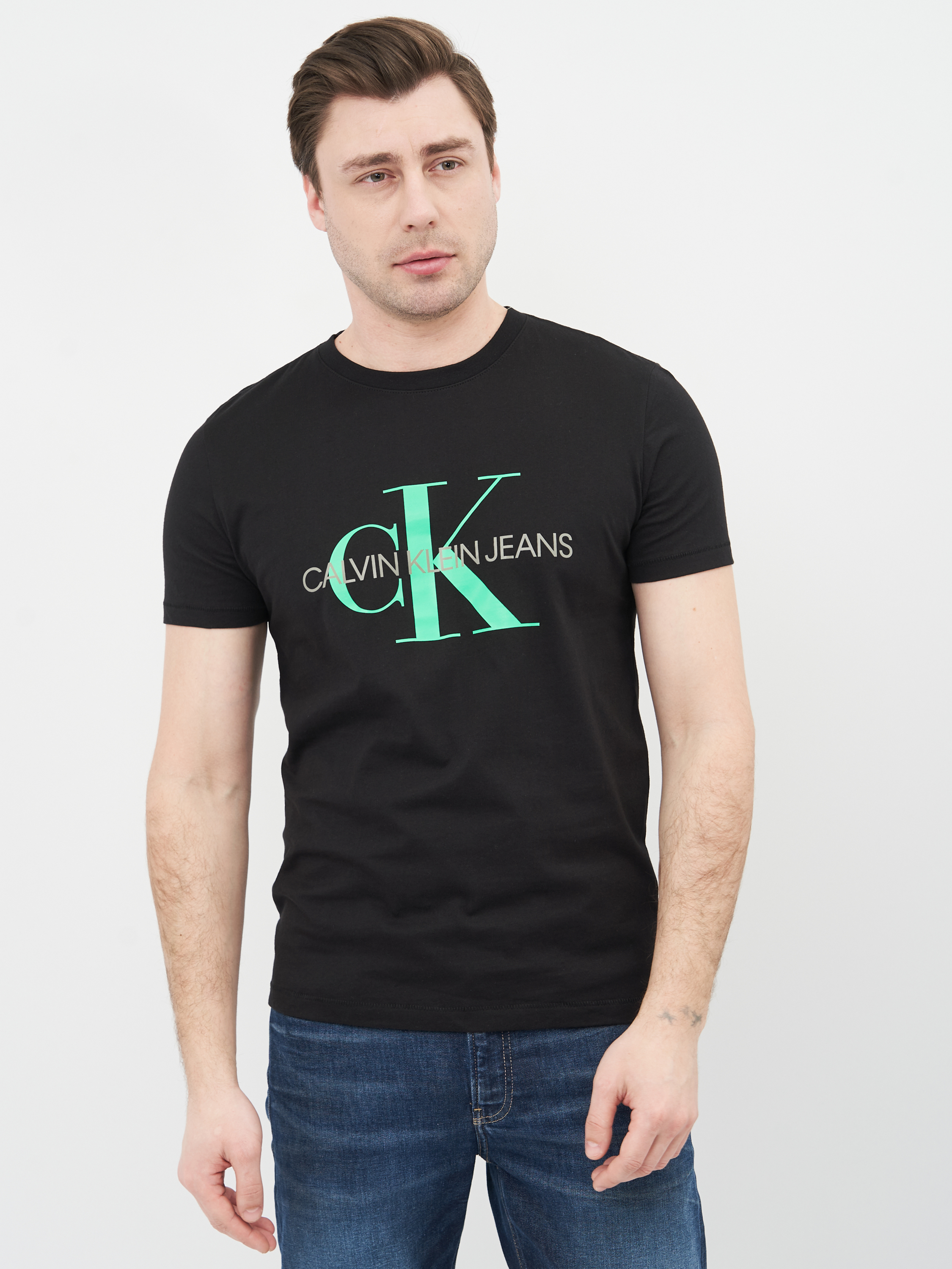 

Футболка Calvin Klein Jeans Seasonal Monogram Tee 2 J30J317065-BEH S Pvh Black