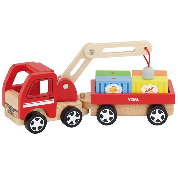

Игрушка Viga Toys "Автокран" (50690)