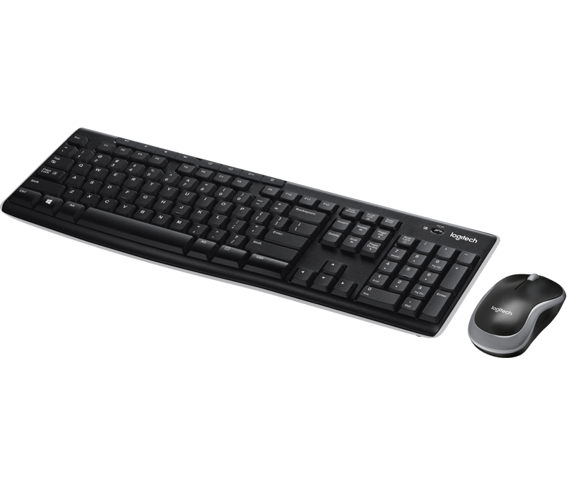 

Клавиатура и мышь Logitech Беспроводная MK270