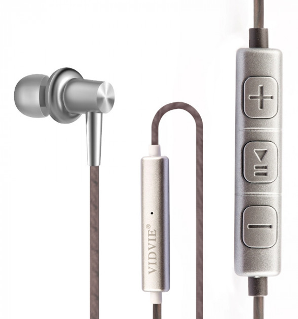 

Наушники вставные Vidvie HS620 Grey