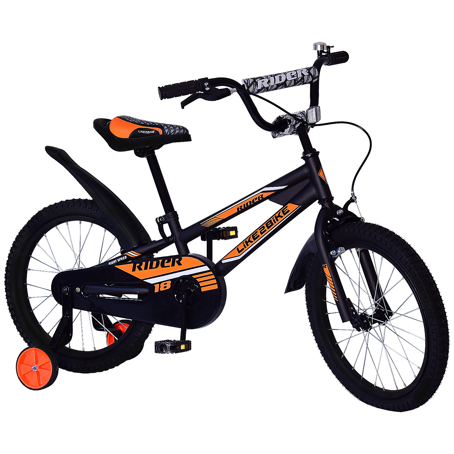 

Велосипед Like2bike 18" Rider Black (211807)