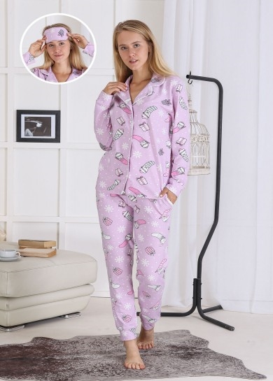 

Жіноча піжама Pijamoni 5620-6 XL Розовый