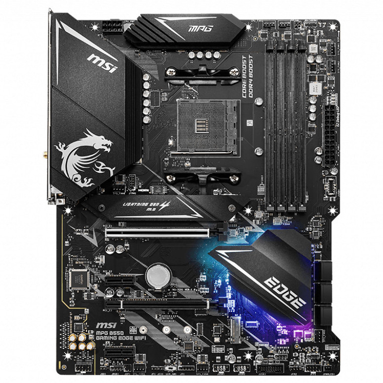 

Материнская плата MSI MPG B550 Gaming Edge Wi-Fi (MPG B550 Gaming Edge WiFi)
