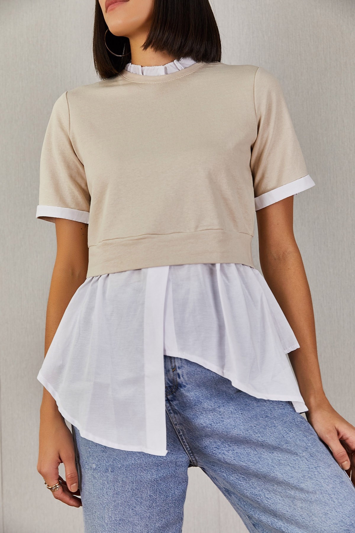 

Жіноча футболка Boutiqen 1454 XL Визон