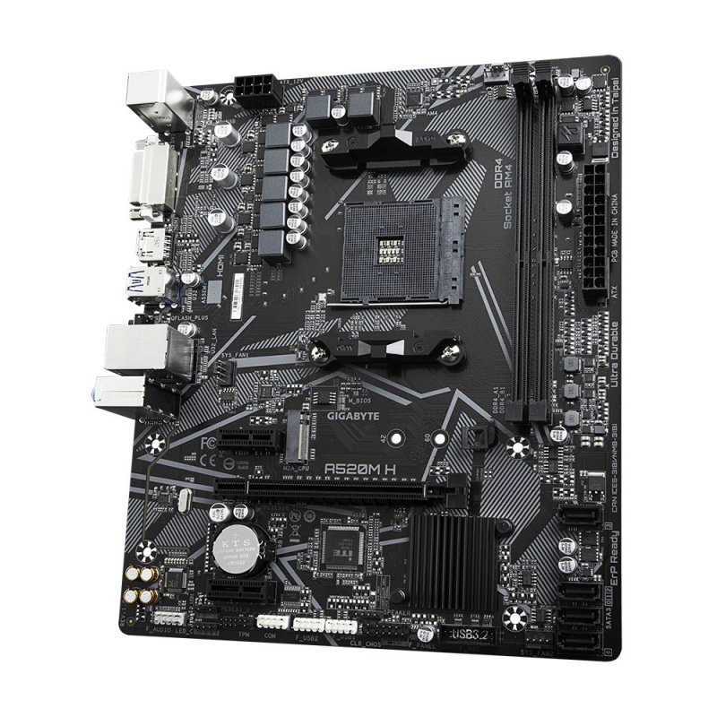 

Материнськая плата Gigabyte A520M H (A520M H)