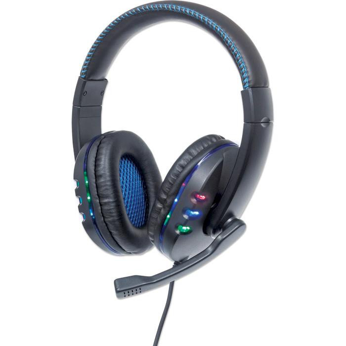 

Manhattan Gaming Headset with LEDs (176088)