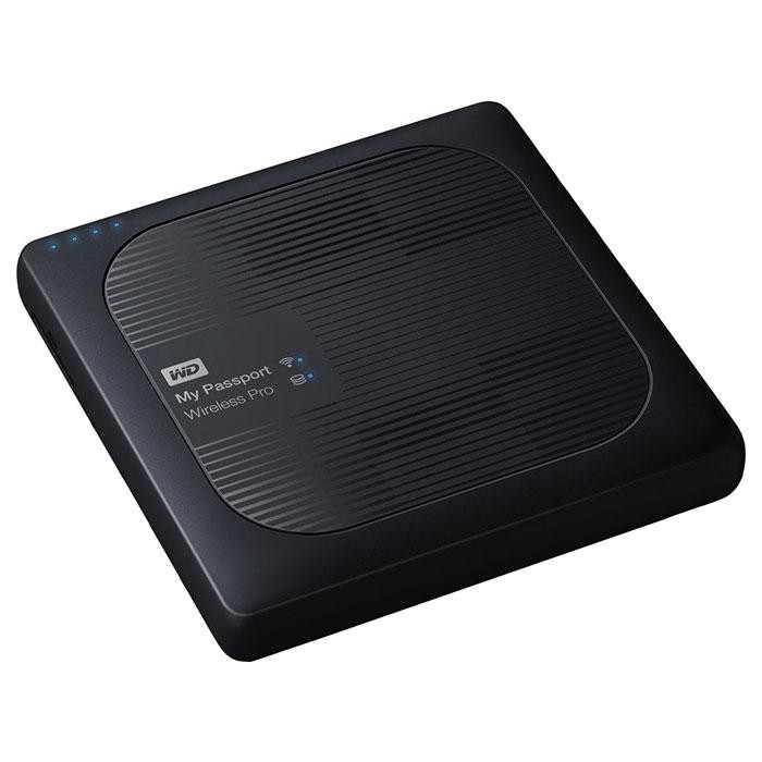 

Внешний жесткий диск WD My Passport Wireless Pro 1TB USB 3.0/WI-FI (WDBVPL0010BBK-EESN) [31162]