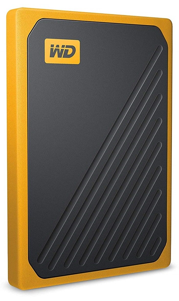 

Внешний жесткий диск WD My Passport Go 1TB (WDBMCG0010BYT-WESN) Yellow [40621]