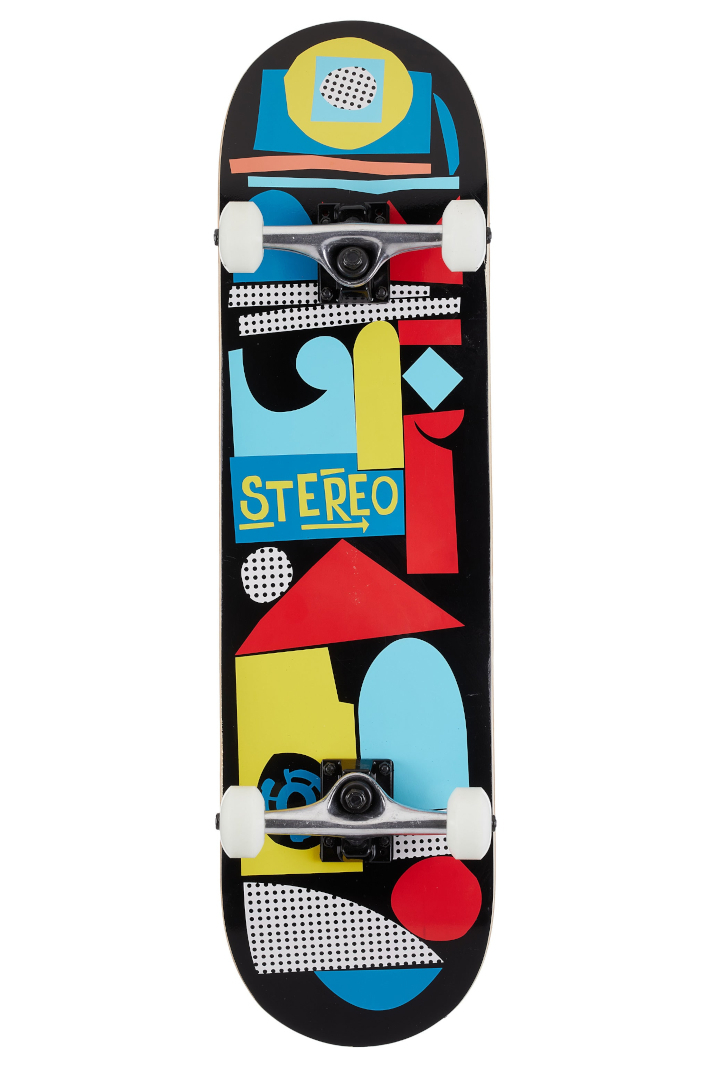 

Скейт комплит Stereo Team Collage (black/multicolor) 8.25"