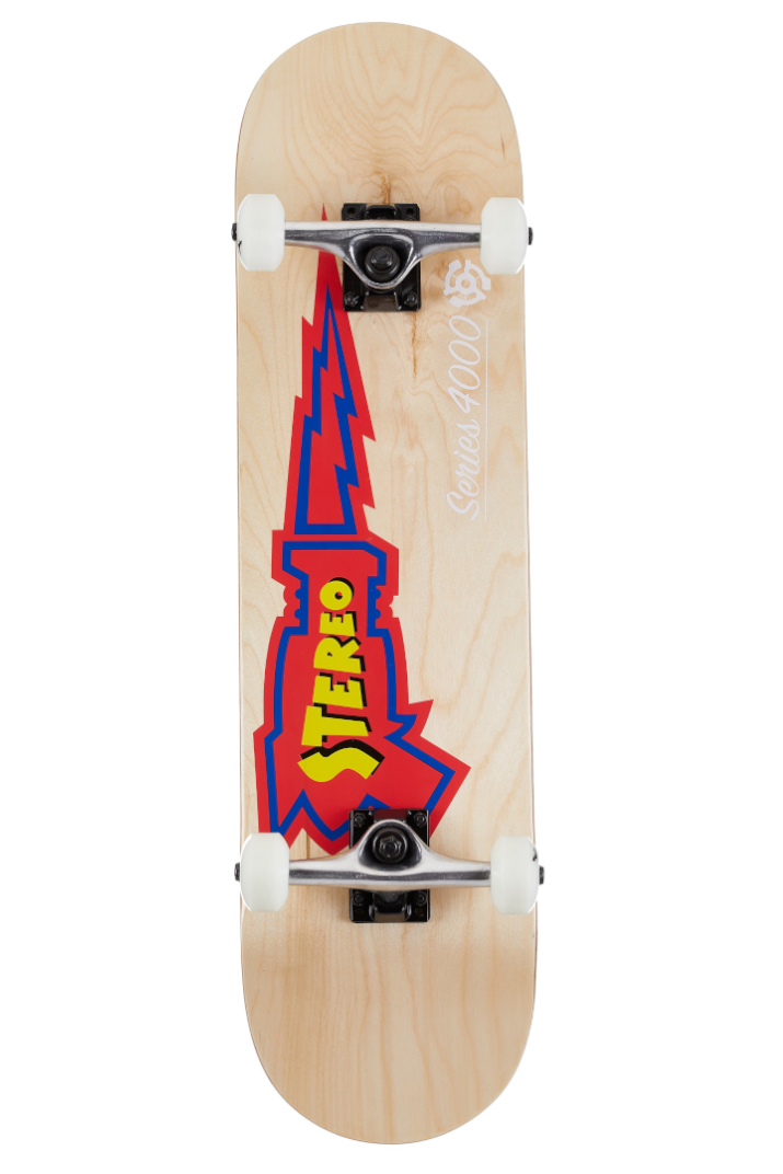 

Скейт комплит Stereo Lee Pastras Raygun (wood/red) 8.0"
